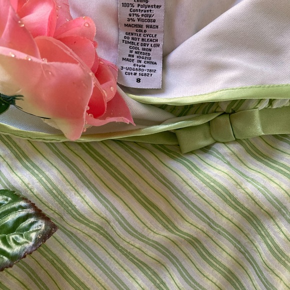 Pretty Green Slip Dress - Picture 6 of 12